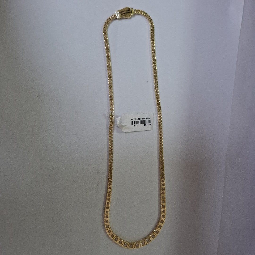 CADENA MONACO ORO 14K 20.2 (NUEVO)
