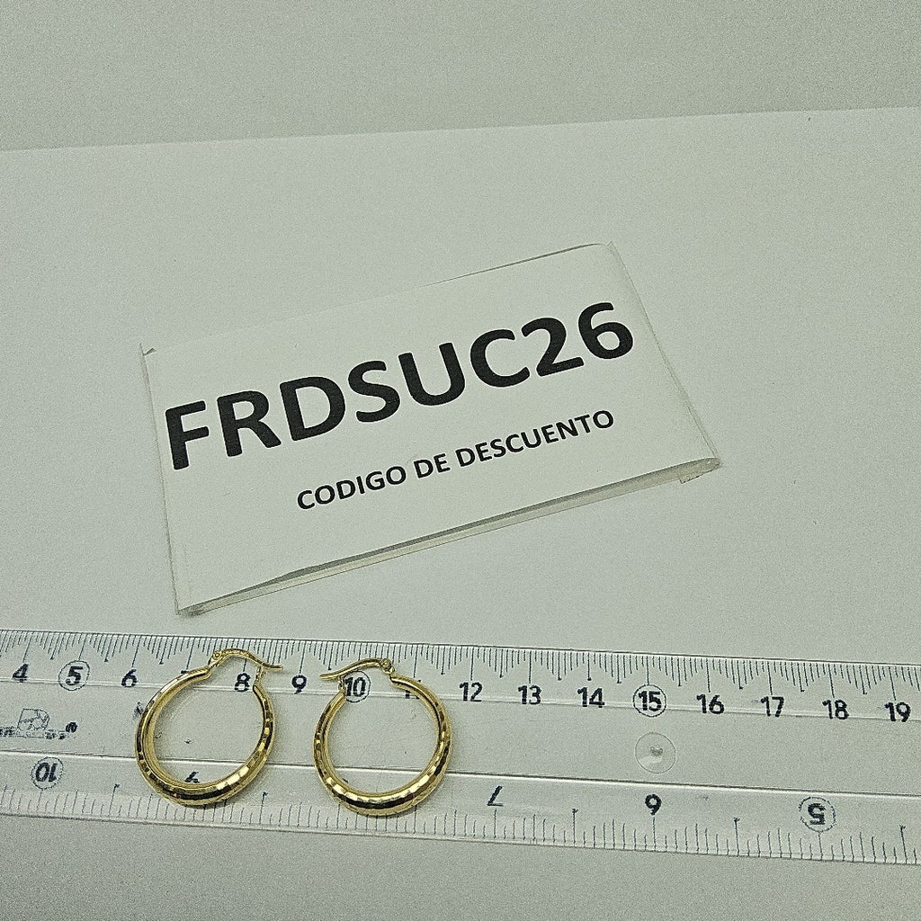 ARRACADAS ORO 14K 2.3 (NUEVO)