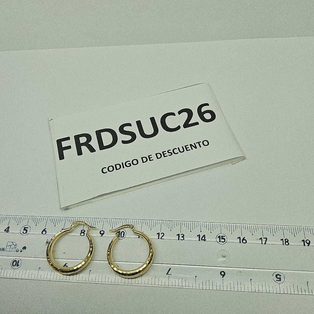 ARRACADAS ORO 14K 2.3 (NUEVO)