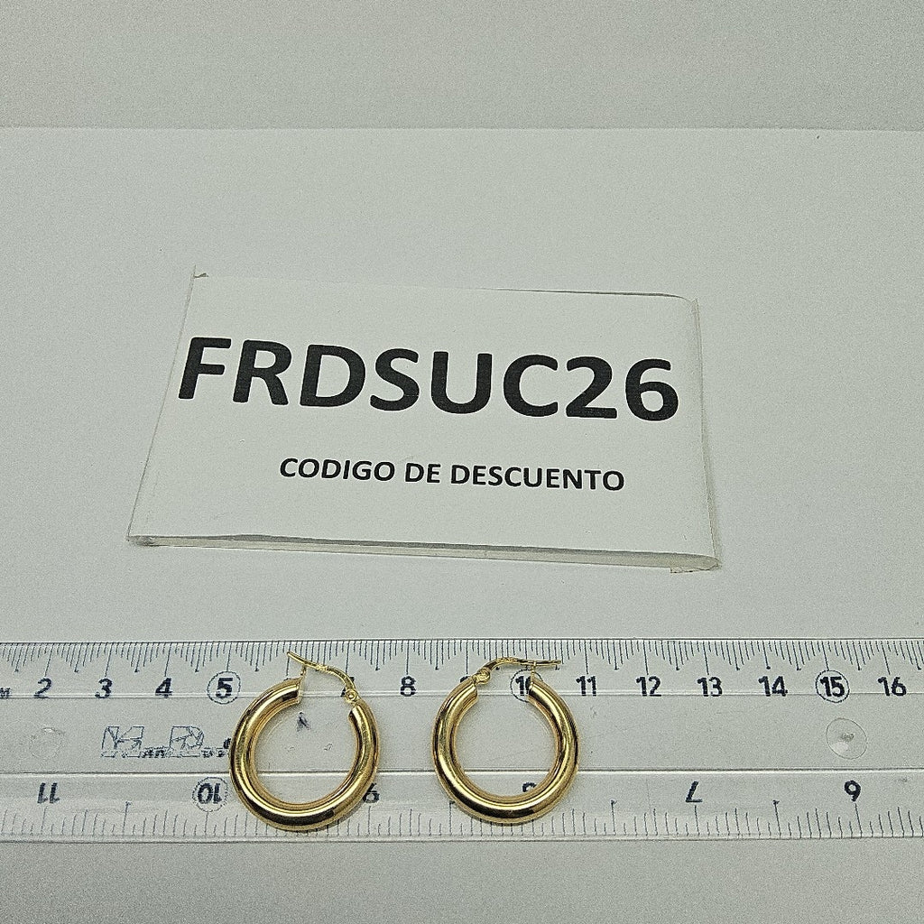 ARRACADAS ORO 14K 2.3 (NUEVO)
