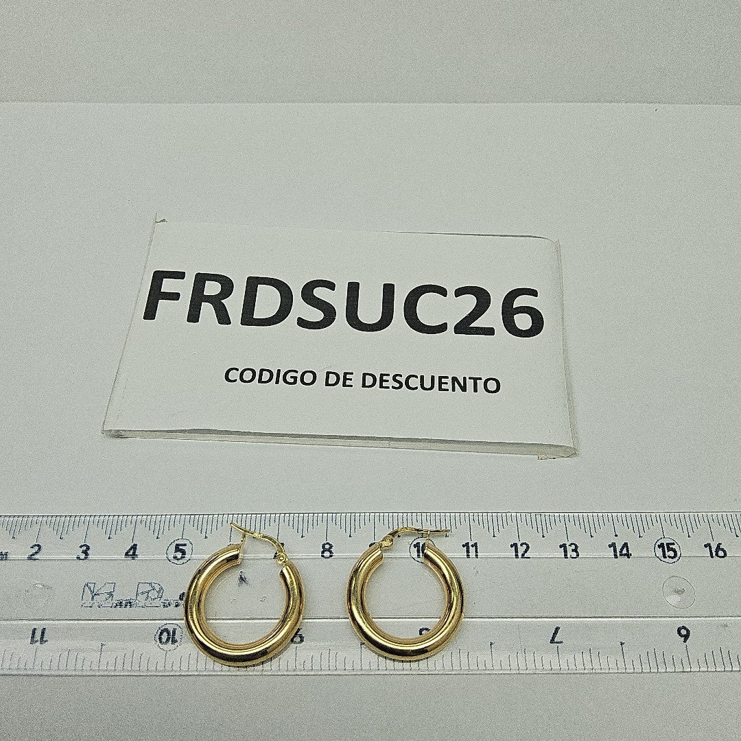 ARRACADAS ORO 14K 2.3 (NUEVO)