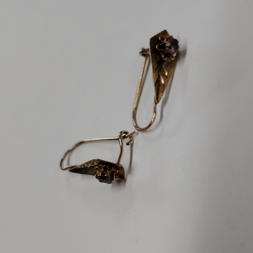 ARETES PAR ORO 8 K 0.3 GRMS (SEMINUEVO)