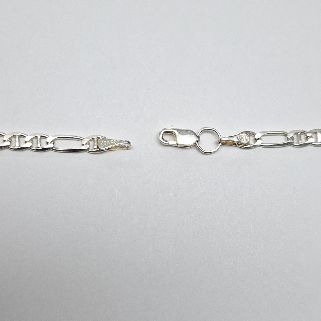 CADENA TEJIDO 3X1 PLATA .925 60 CM 8.4 GR (NUEVO)