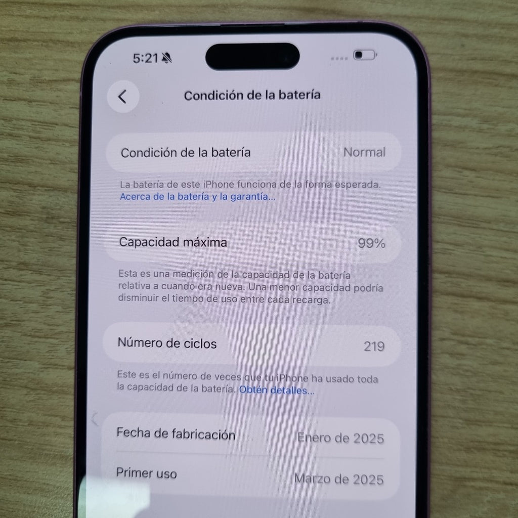 CELULAR APPLE IPHONE 16 PLUS A3289 (2024) 128 GB 8 GB RAM (SEMINUEVO)