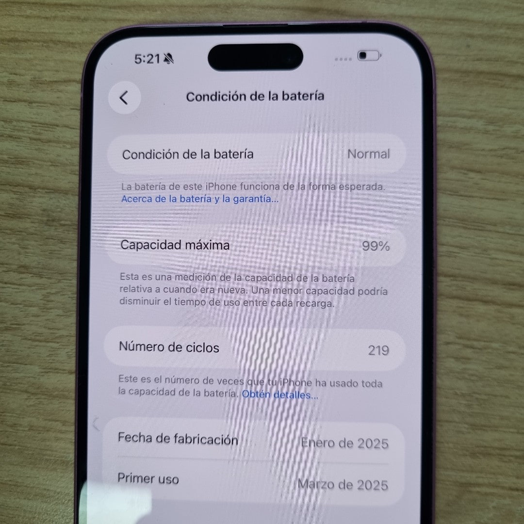 CELULAR APPLE IPHONE 16 PLUS A3289 (2024) 128 GB 8 GB RAM (SEMINUEVO)