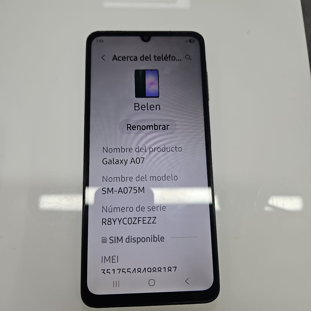CELULAR SAMSUNG GALAXY A07 SM-A075M (2025) 64 GB 4 GB RAM (SEMINUEVO)