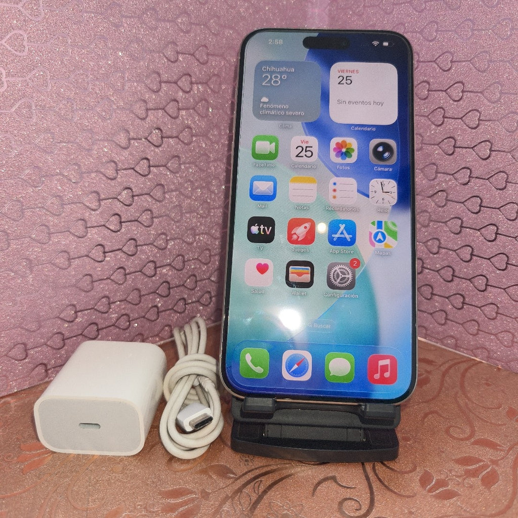 CELULAR APPLE IPHONE 15 PRO MAX A3105 (2023) 256 GB 8 GB RAM (SEMINUEVO)
