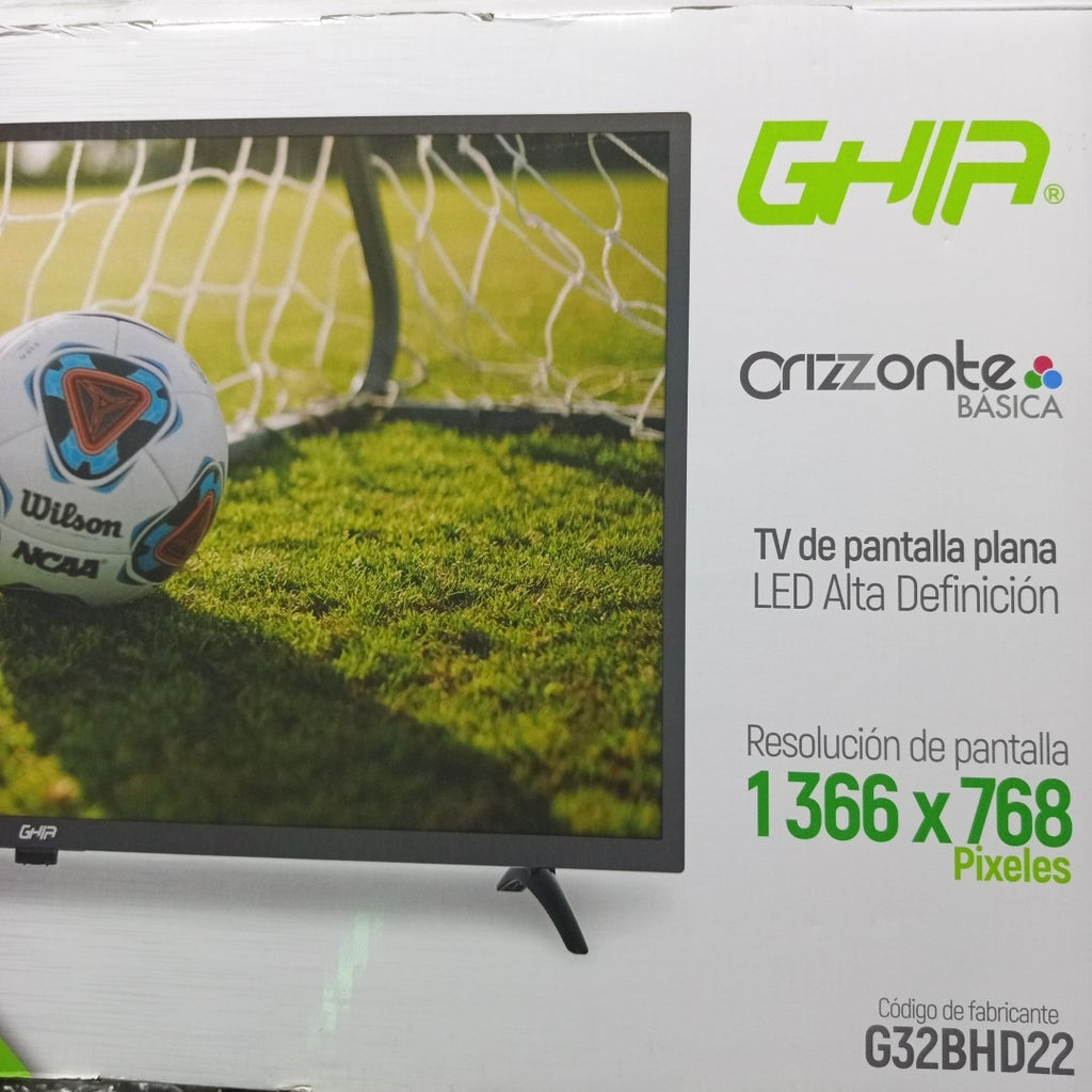 PANTALLA GHIA G32BHD22 (2022) 32" LED HD (SEMINUEVO)