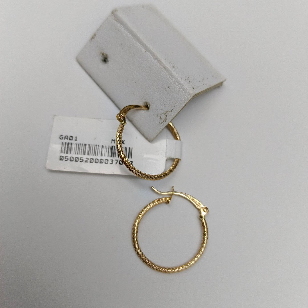 ARETES ARRACADAS 14K 1.3 GR (NUEVO)