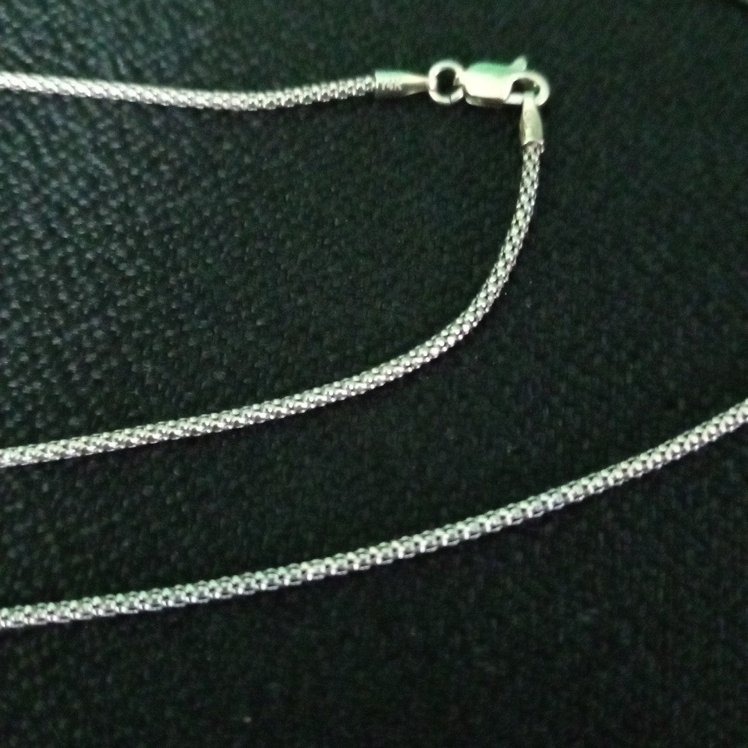 CADENA ORO BLANCO 14 K 2.8 GRMS (SEMINUEVO)