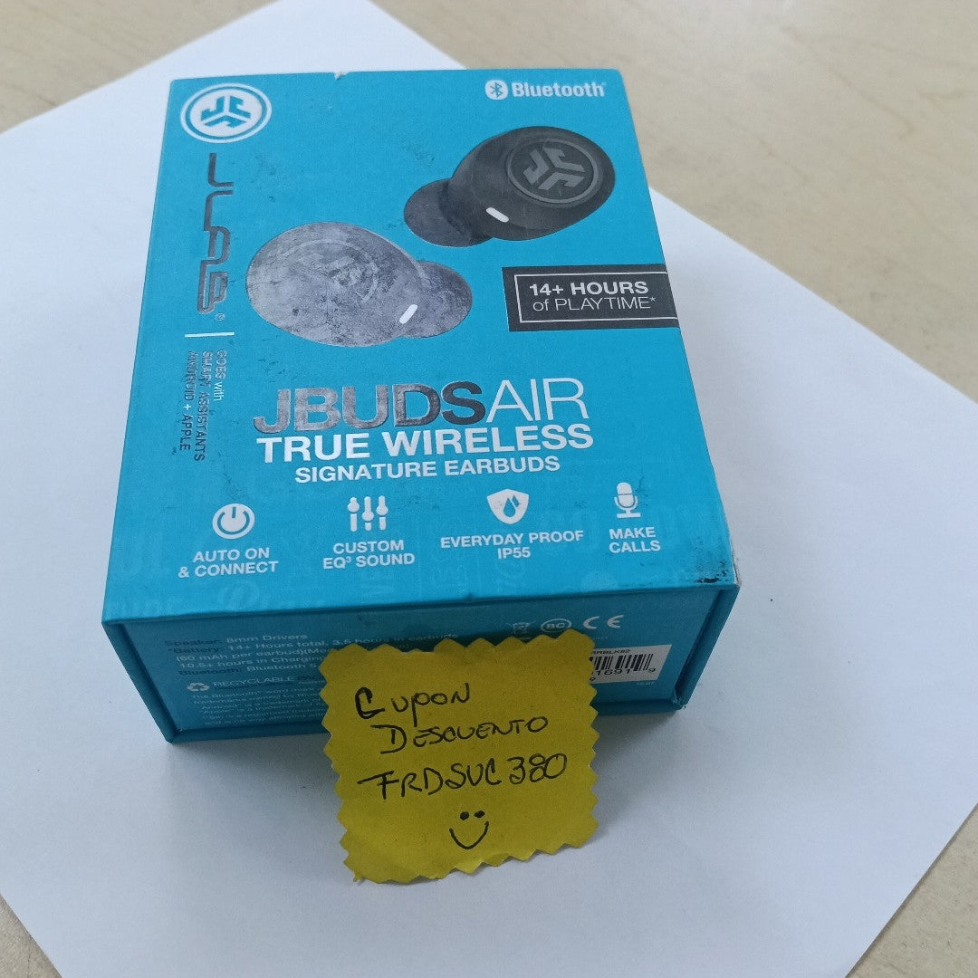 AUDIFONOS JLAB JBUDS AIR INALAMBRICO IN EAR (SEMINUEVO)