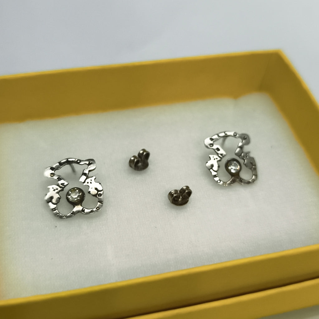 BROQUELES PAR PLATA 1.4 GRMS (SEMINUEVO)