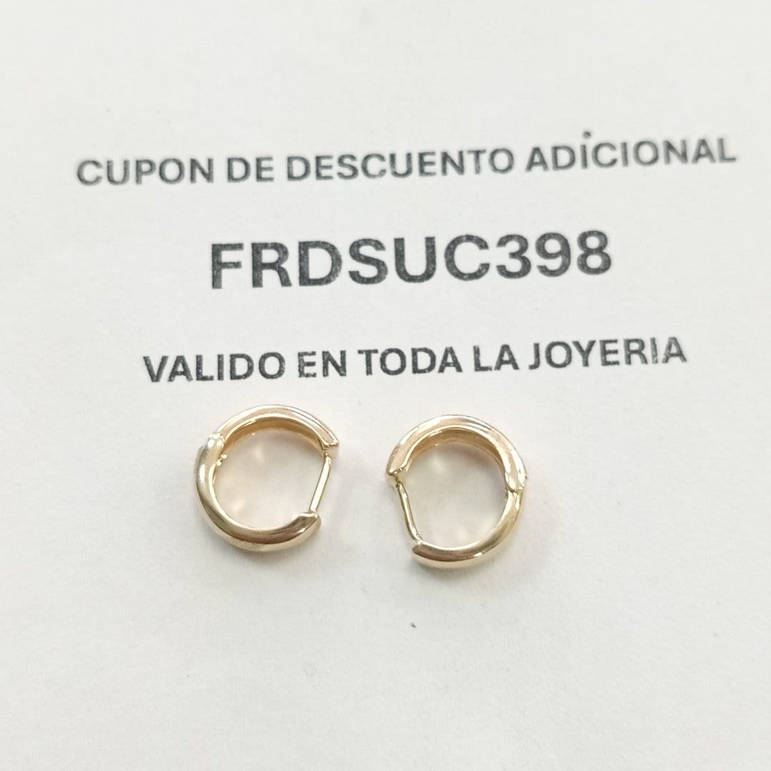 HUGGIES ORO 14K 1.3 (NUEVO)