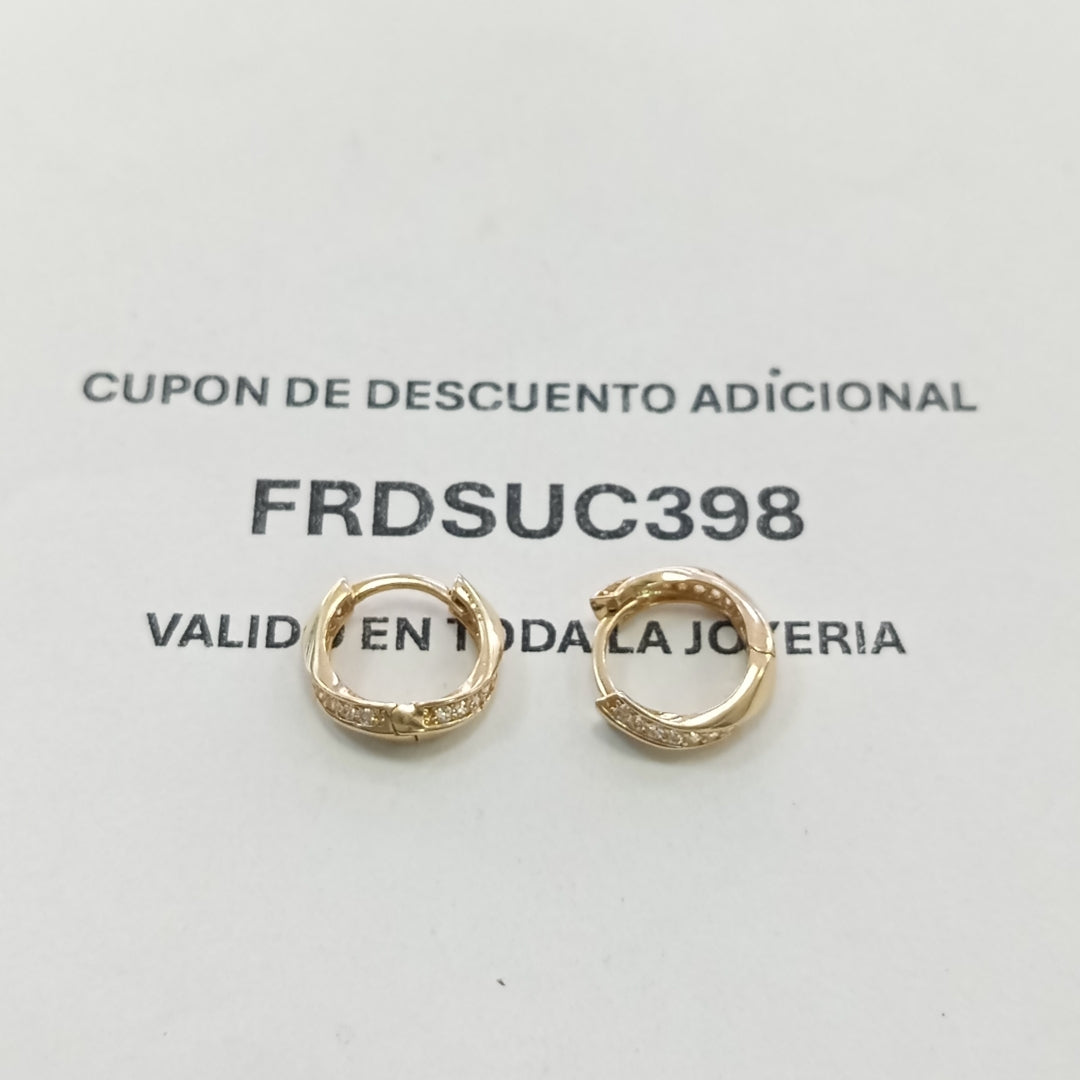 HUGGIES ORO 14K 1.9 (NUEVO)