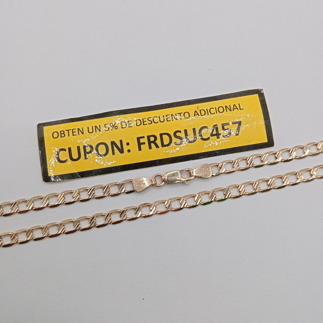 CADENA ORO 10 K 12.6 GRMS (SEMINUEVO)