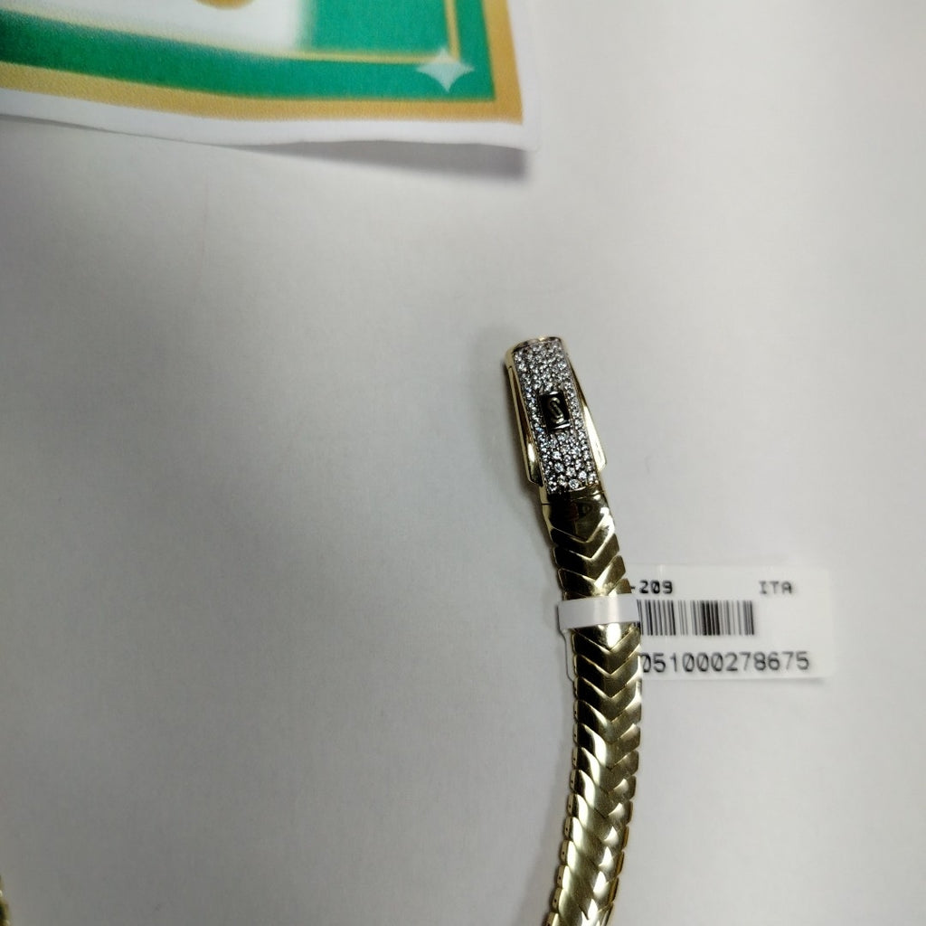 PULSERA MONACO ORO 14K 7.1 (NUEVO)