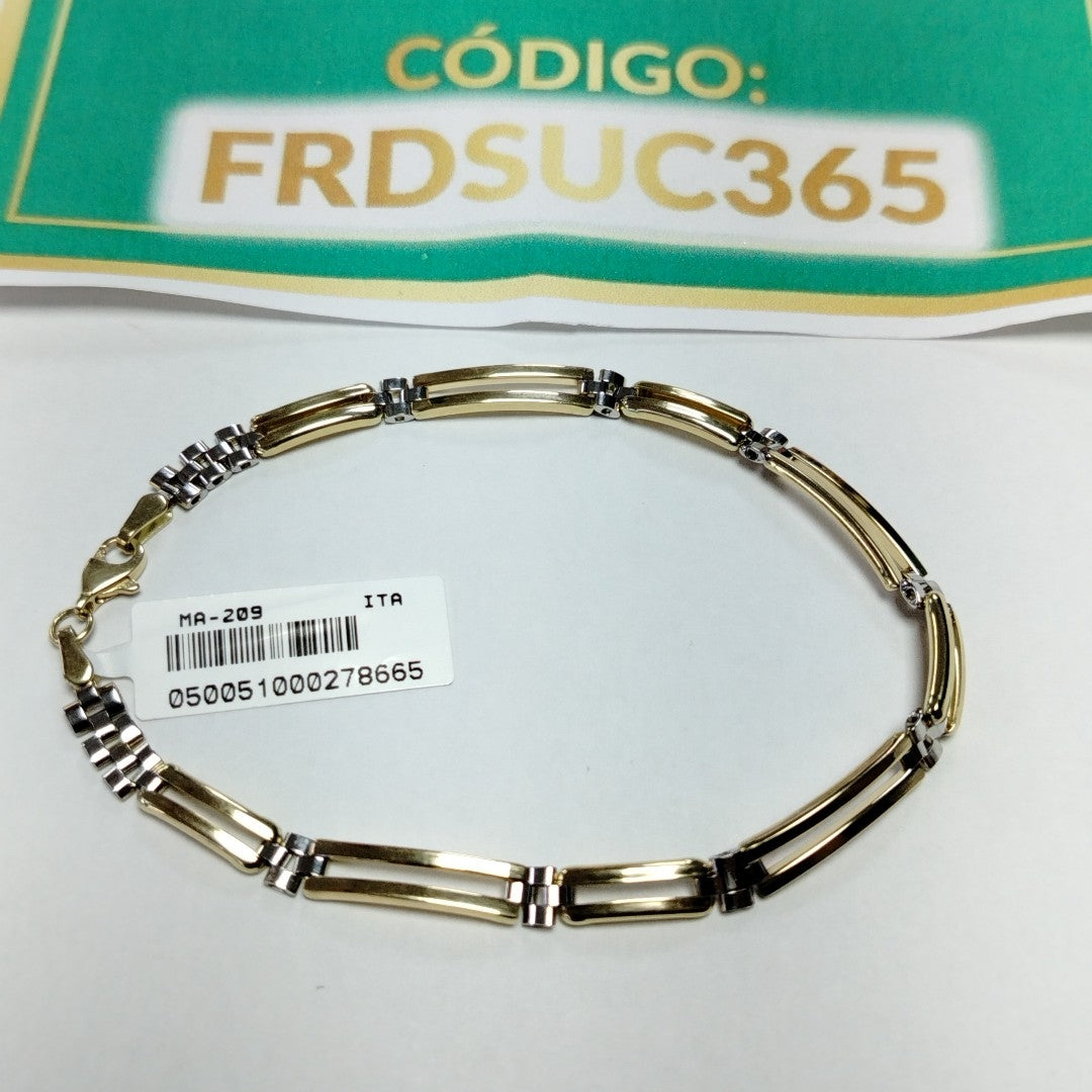 PULSERAS CABALLERO ORO 14K 5.8 (NUEVO)