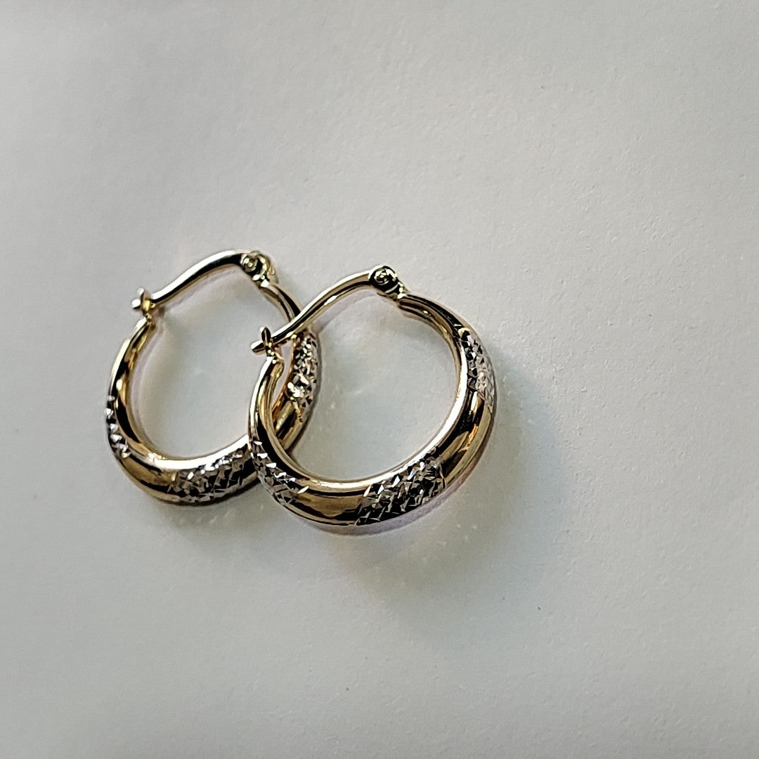 ARRACADAS ORO 14K 1.5 (NUEVO)