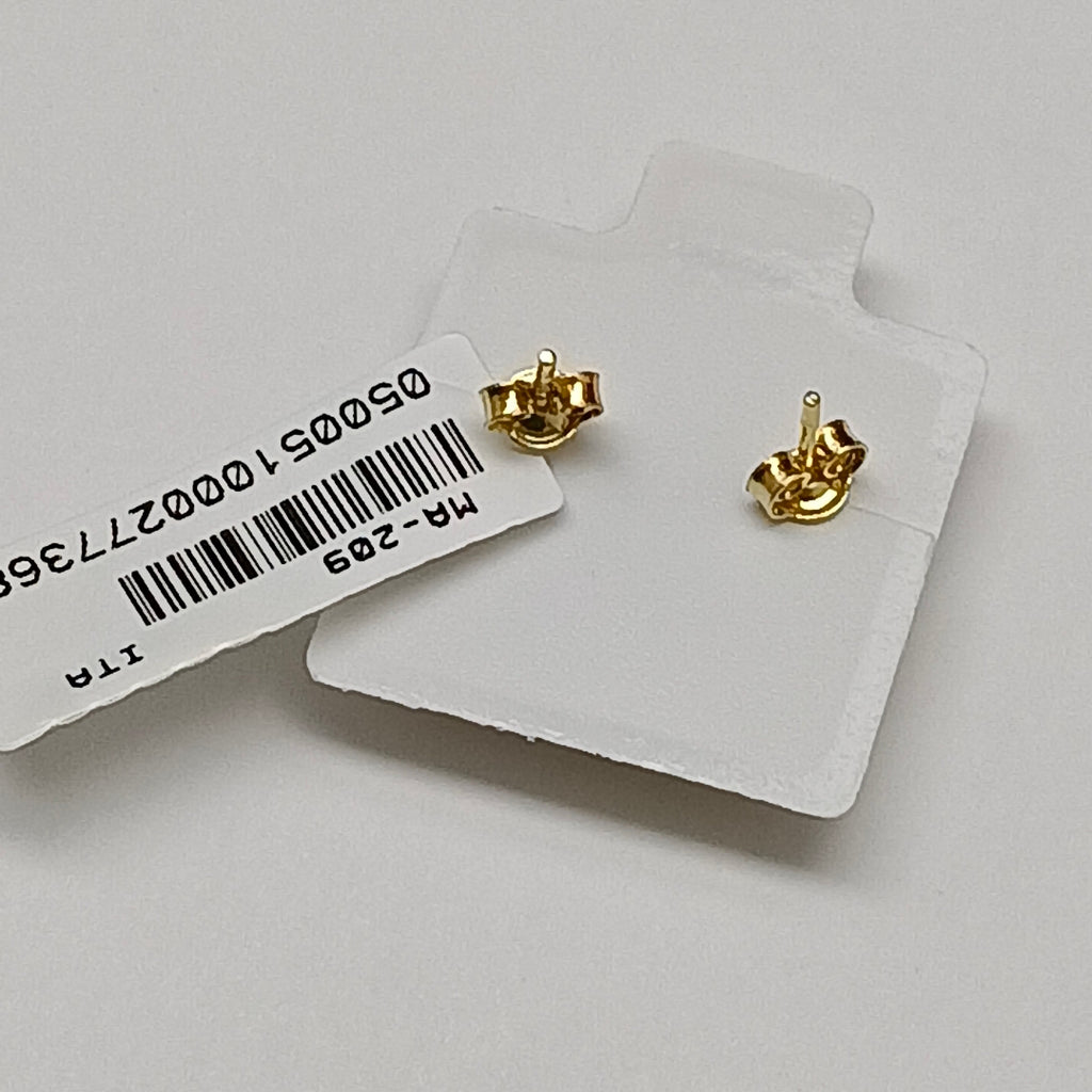 BROQUELES ORO 14K 1.3 (NUEVO)
