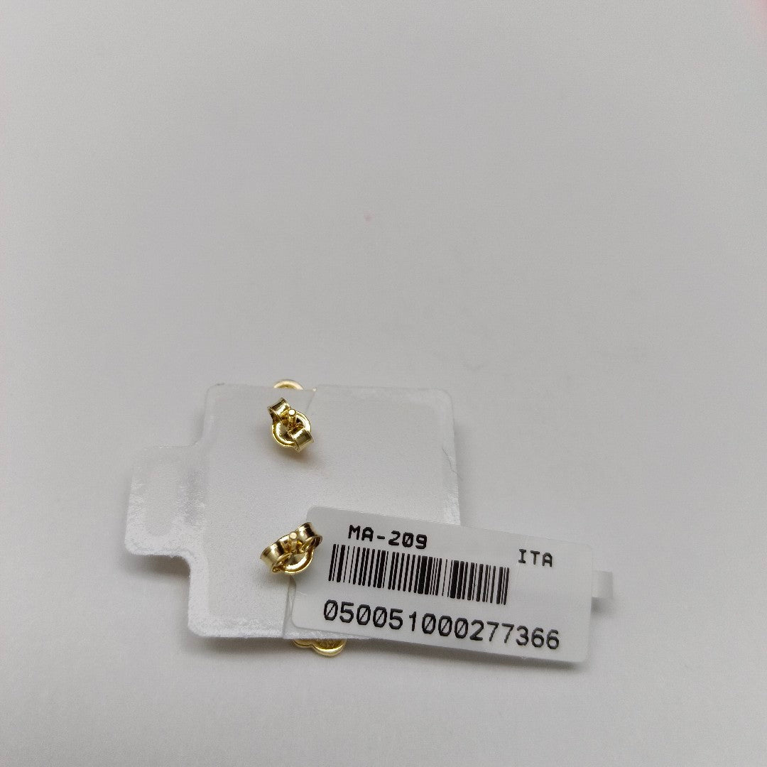 BROQUELES ORO 14K 1.5 (NUEVO)