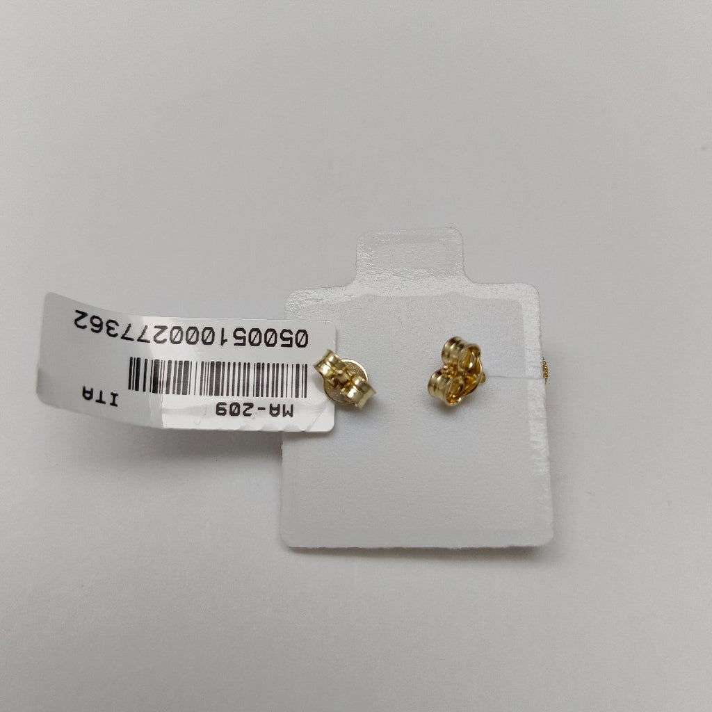 BROQUELES ORO 14K 1.5 (NUEVO)