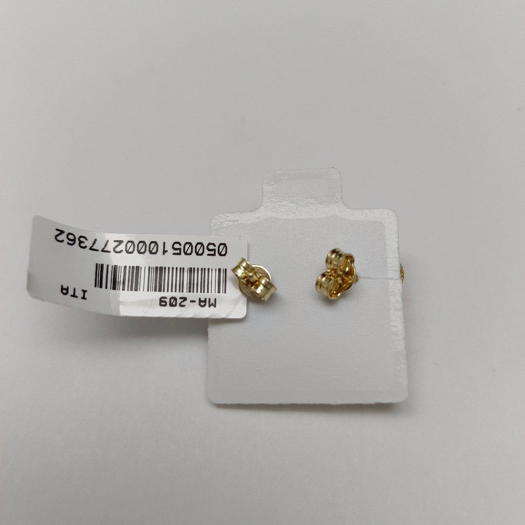 BROQUELES ORO 14K 1.5 (NUEVO)