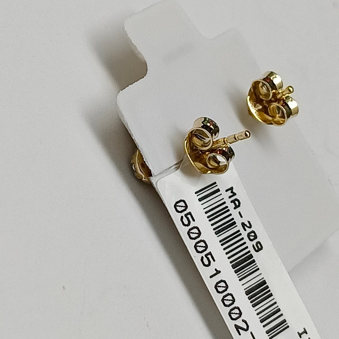 BROQUELES ORO 14K 1.2 (NUEVO)