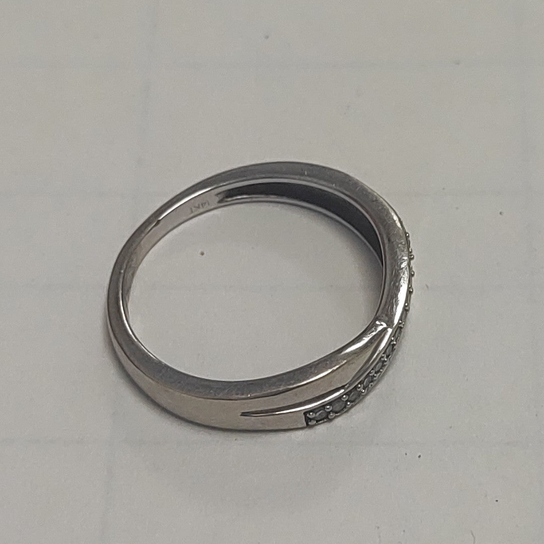 ANILLITO ORO, ORO BLANCO 14 K 2.2 GRMS (SEMINUEVO)