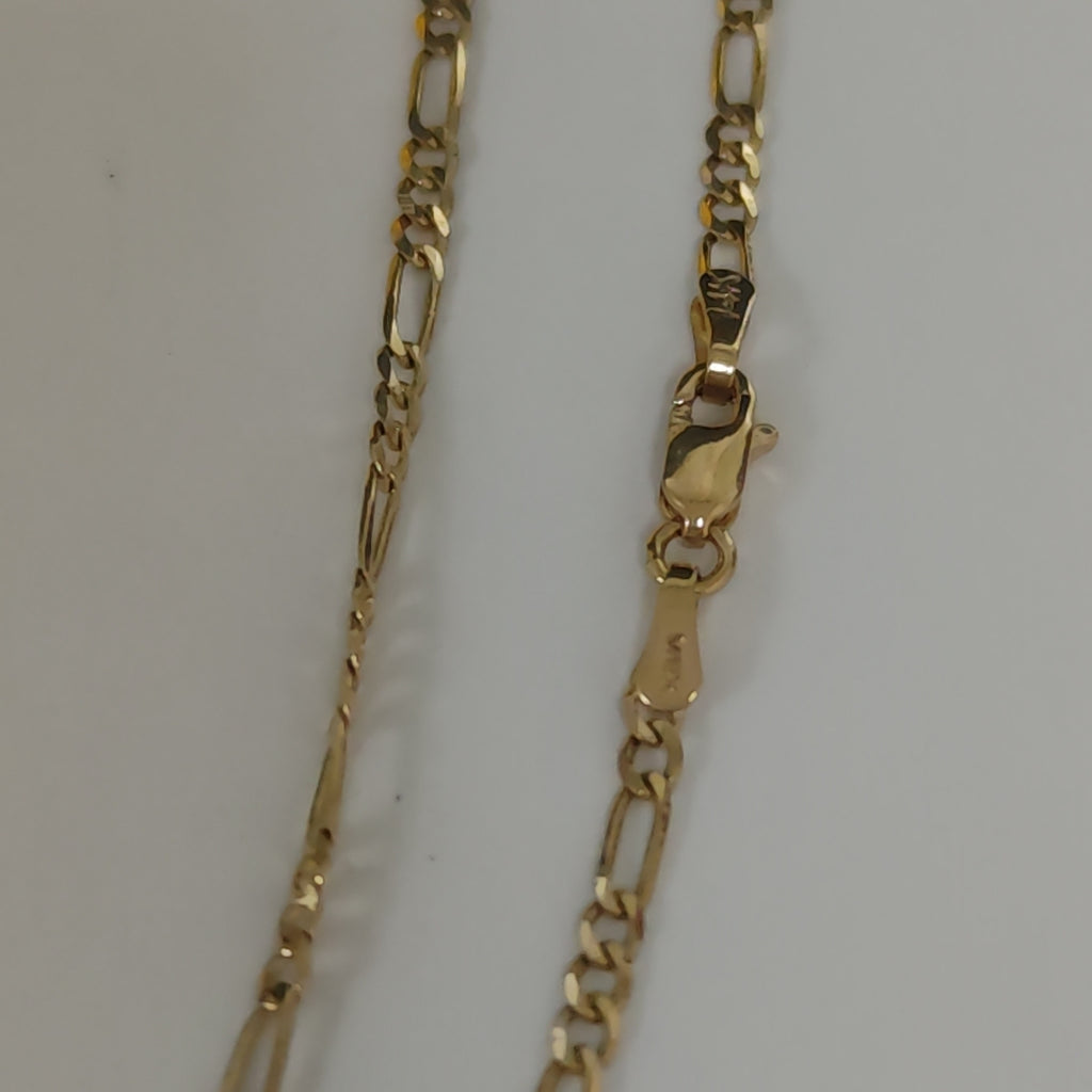 CADENA TEJIDO 3X1 5.7G 60 CM (NUEVO)