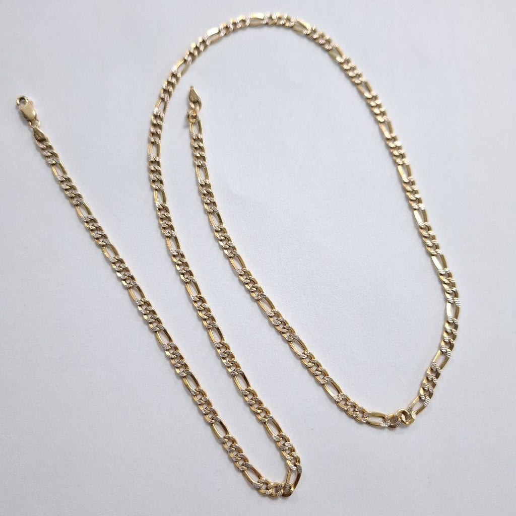 CADENA ORO, ORO COMBINADO 14 K 8 GRMS (SEMINUEVO)