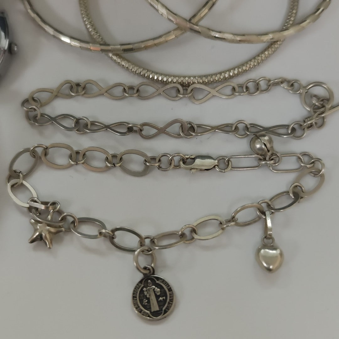 PULSERA,PULSERA RIGIDA PLATA 46,60 GRMS (SEMINUEVO)