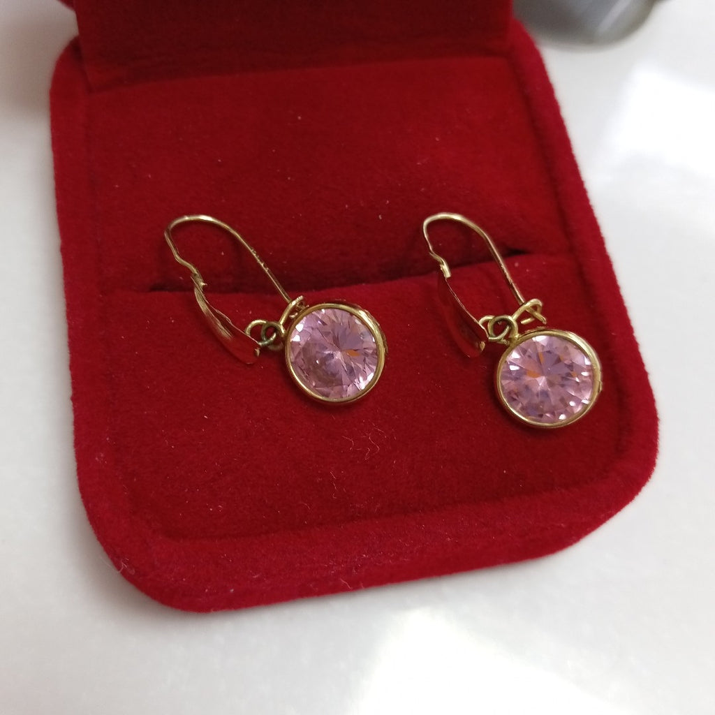 ARETES PAR ORO 10 K 2 GRMS (SEMINUEVO)