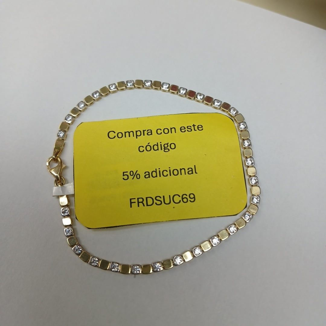 PULSERAS DAMA ORO 10K 3.7 (NUEVO)