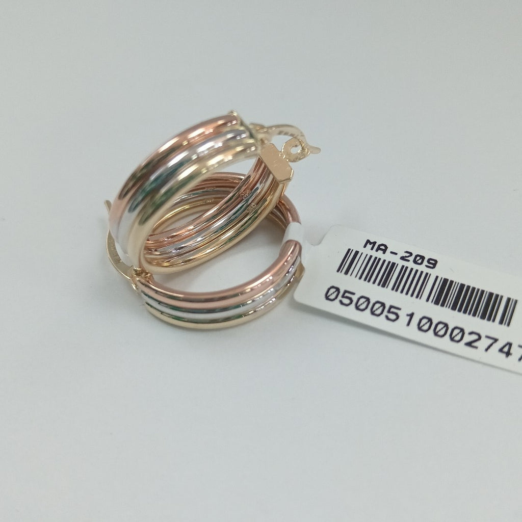 ARRACADAS ORO 14K 2.4 (NUEVO)