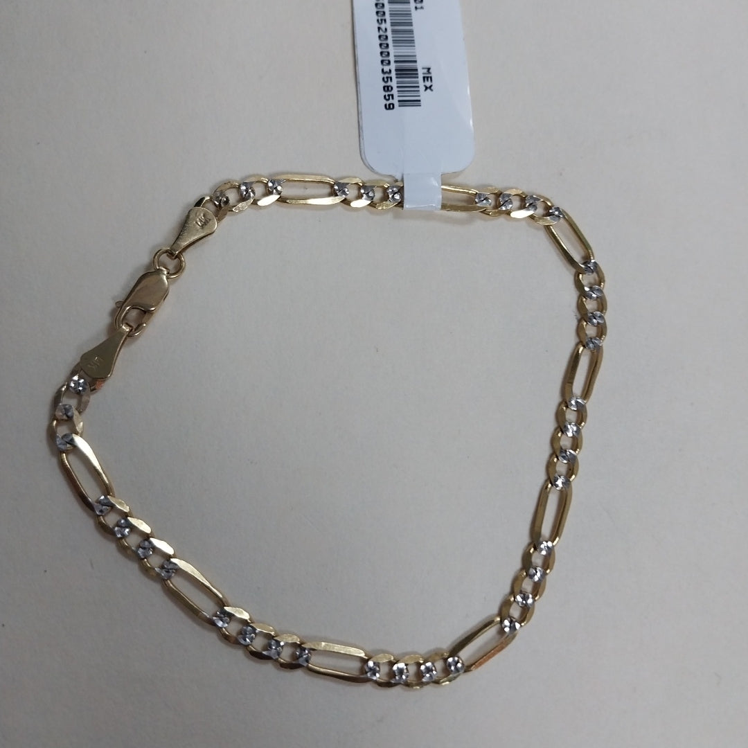PULSERA 3X1 14K 21 CM 4.5 GR (NUEVO)
