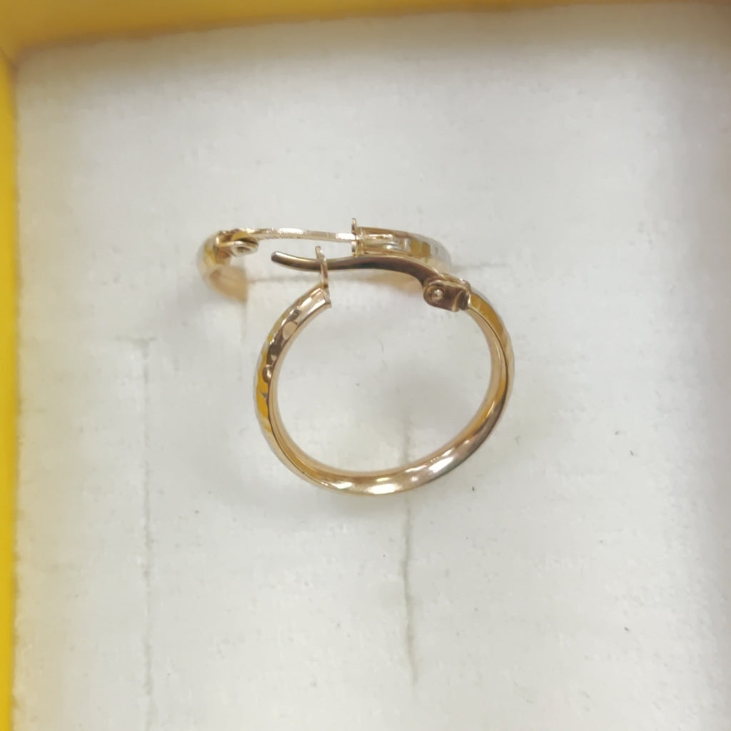 ARRACADAS PAR ORO 10 K 1.1 GRMS (SEMINUEVO)