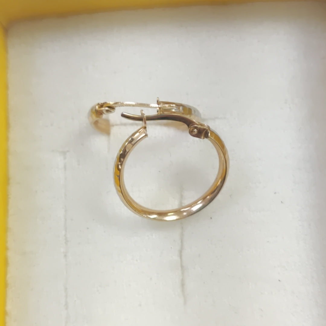 ARRACADAS PAR ORO 10 K 1.1 GRMS (SEMINUEVO)