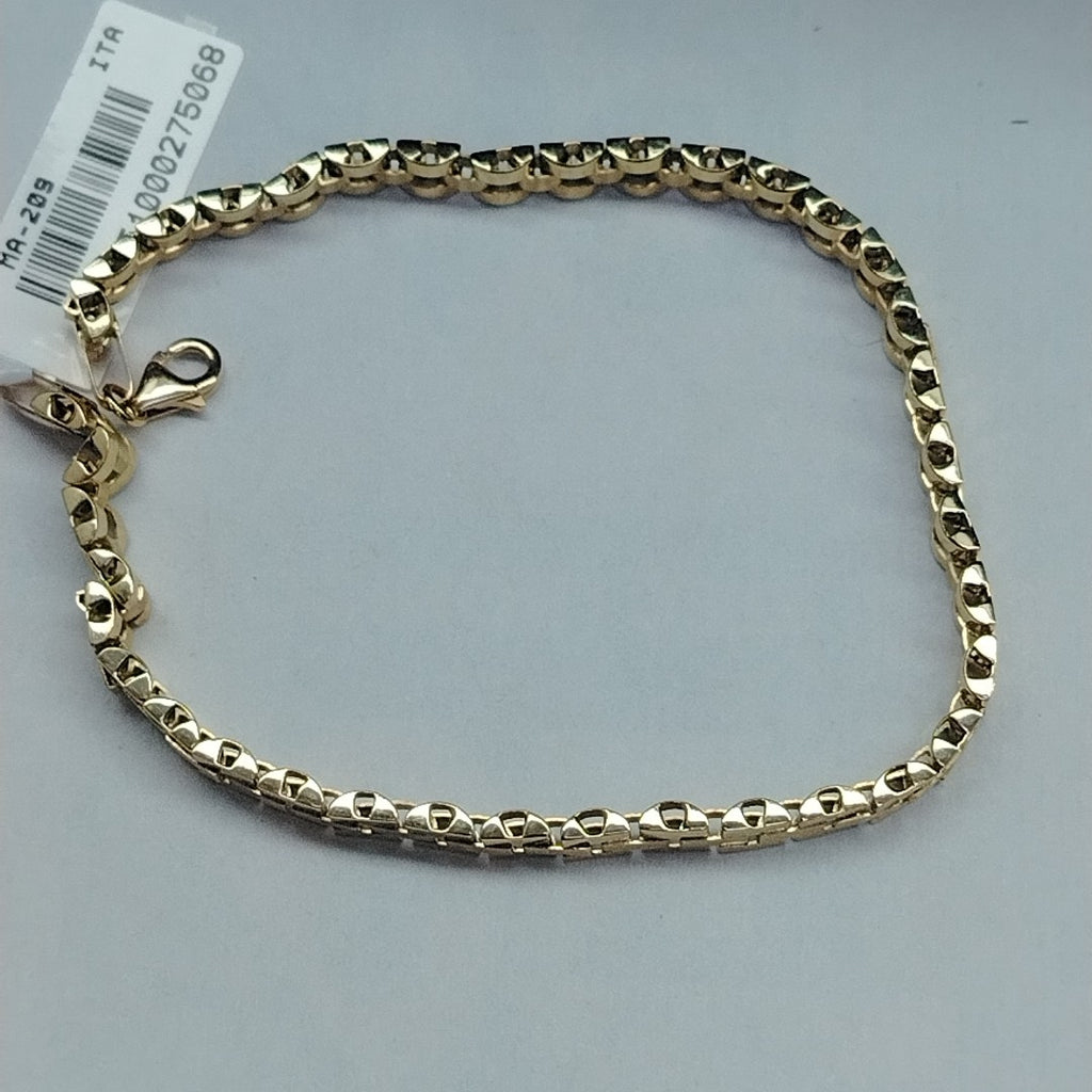 PULSERAS CABALLERO ORO 10K 8.9 (NUEVO)