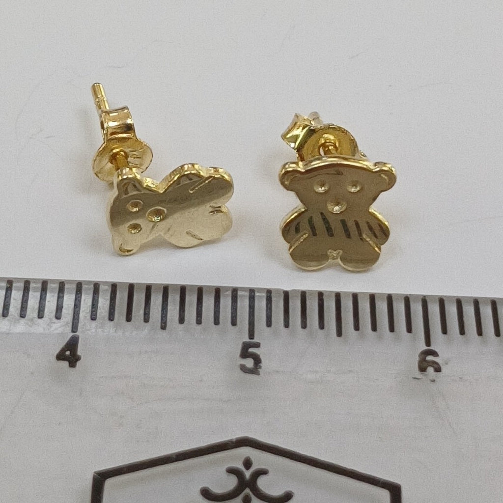 BROQUELES ORO 14K 1 (NUEVO)