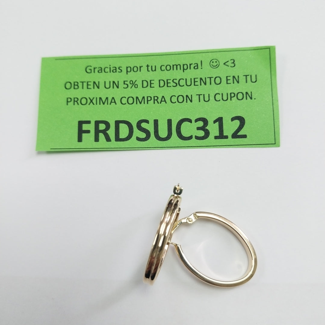 ARRACADAS ORO 14K 1.7 (NUEVO)