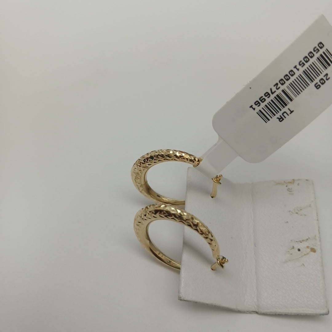 ARRACADAS ORO 14K 1.4 (NUEVO)