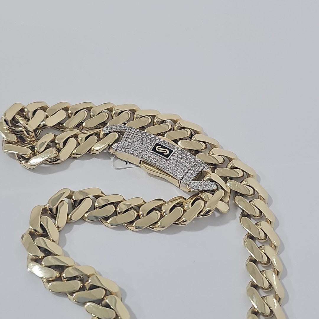 CADENA MONACO ORO 14K 32.2 (NUEVO)