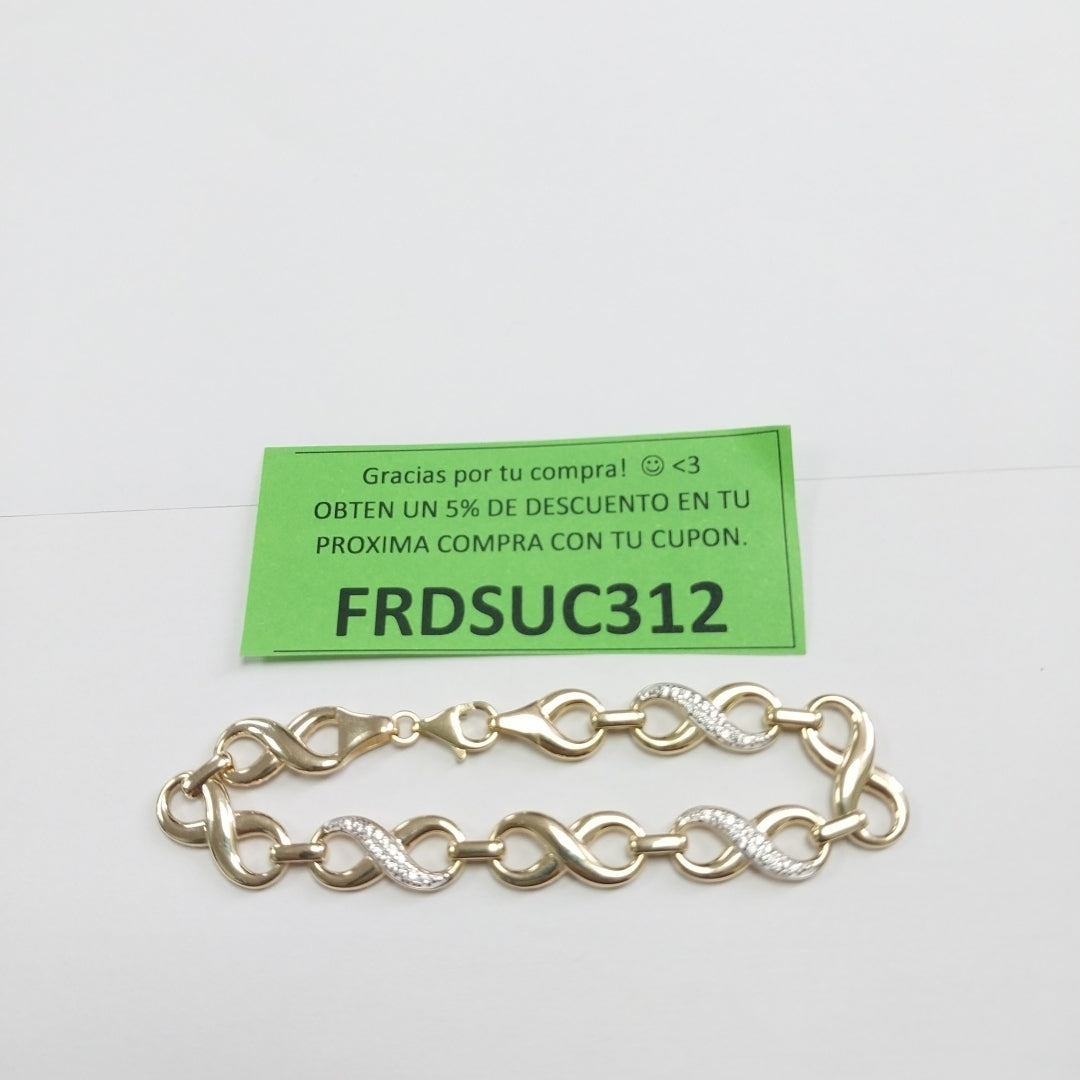 PULSERAS DAMA ORO 14K 7.3 (NUEVO)