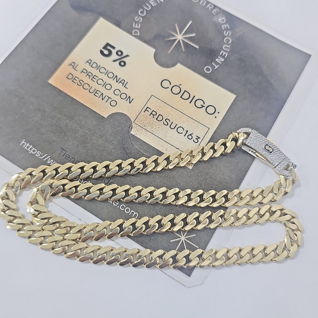 CADENA MONACO ORO 14K 26.8 (NUEVO)