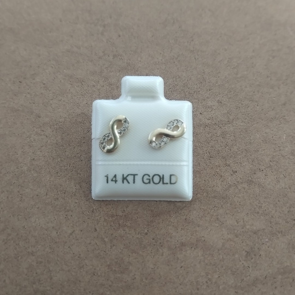 BROQUELES ORO 14K 1.3 (NUEVO)