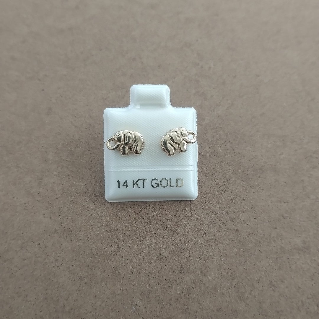 BROQUELES ORO 14K 1.1 (NUEVO)