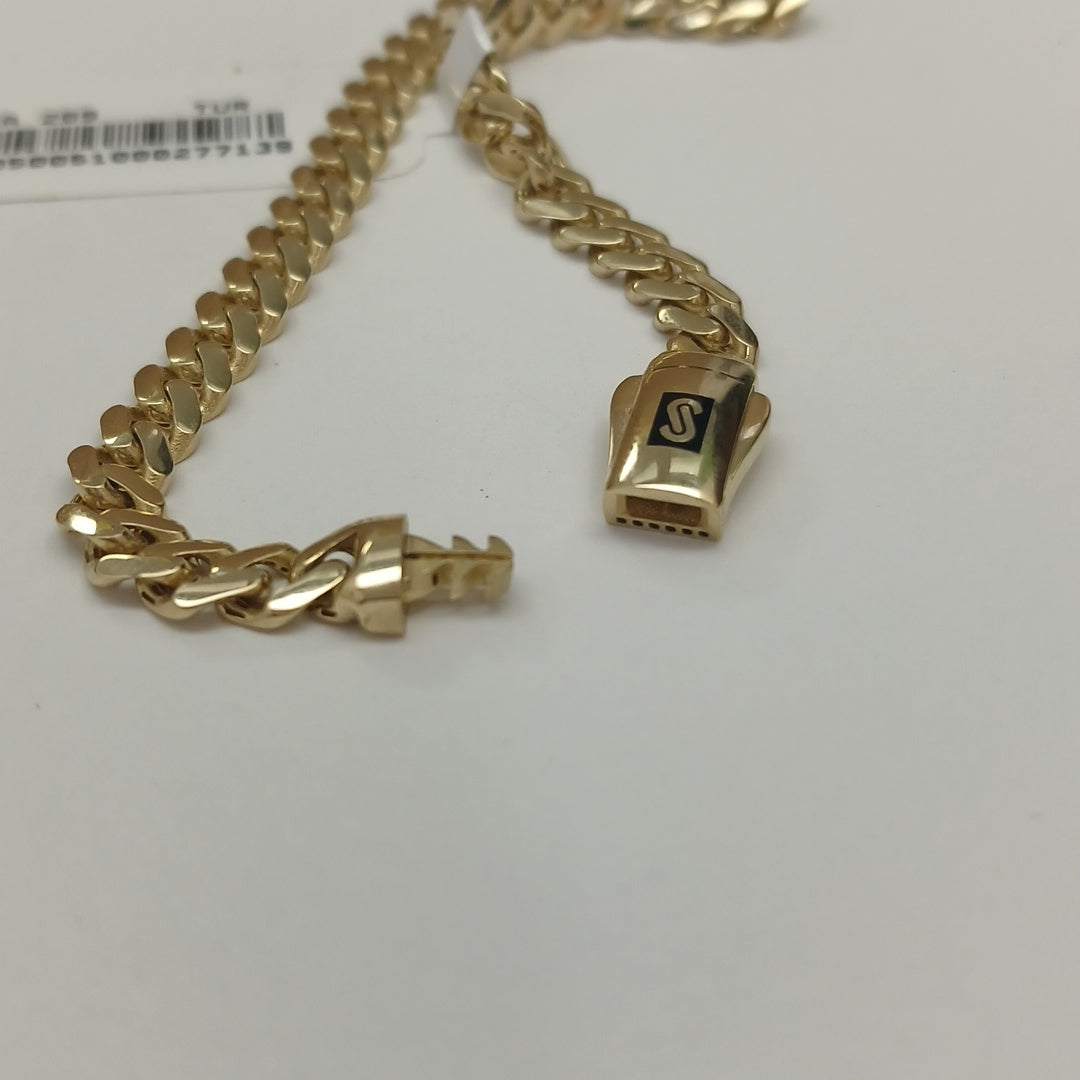PULSERA MONACO ORO 14K 5.6 (NUEVO)