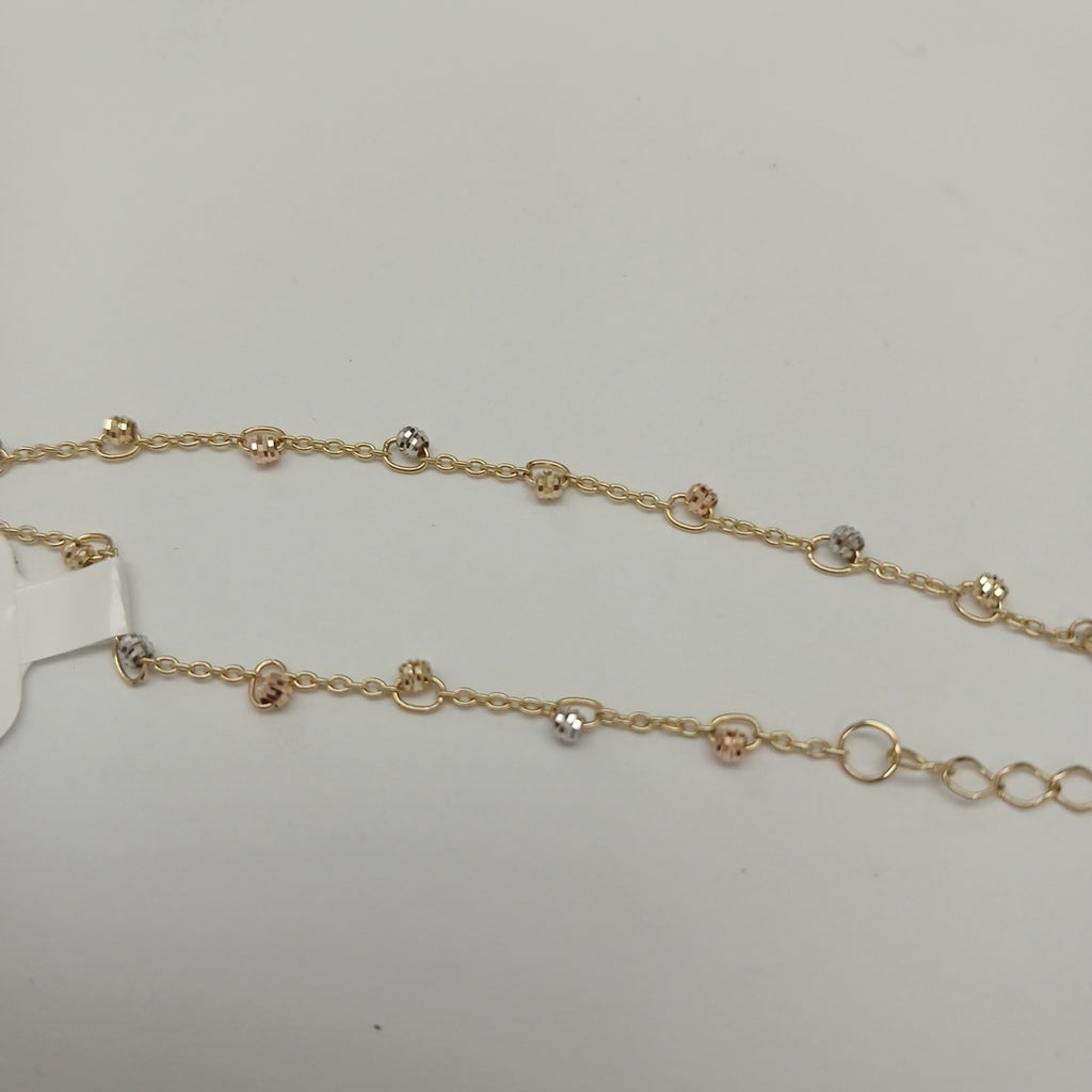 PULSERAS DAMA ORO 14K 1.1 (NUEVO)