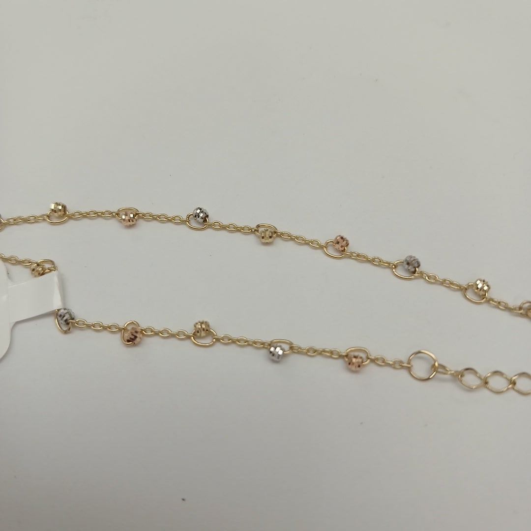 PULSERAS DAMA ORO 14K 1.1 (NUEVO)