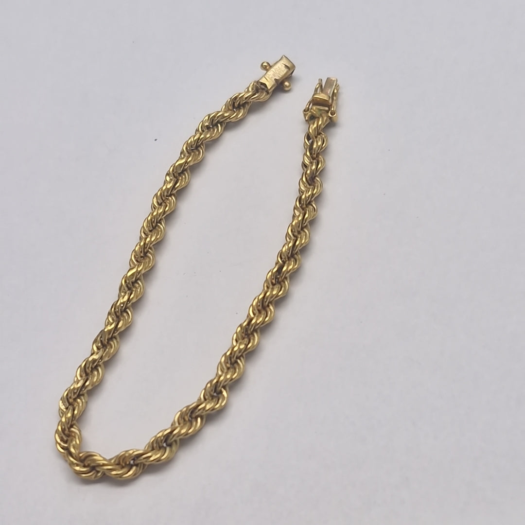 PULSERA ORO 18 K 7.5 GRMS (SEMINUEVO)